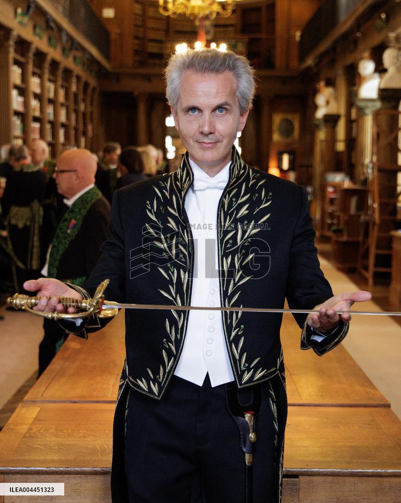 Raphael Gaillard Inducted Into The Academie Francaise - Paris