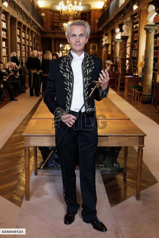 Raphael Gaillard Inducted Into The Academie Francaise - Paris