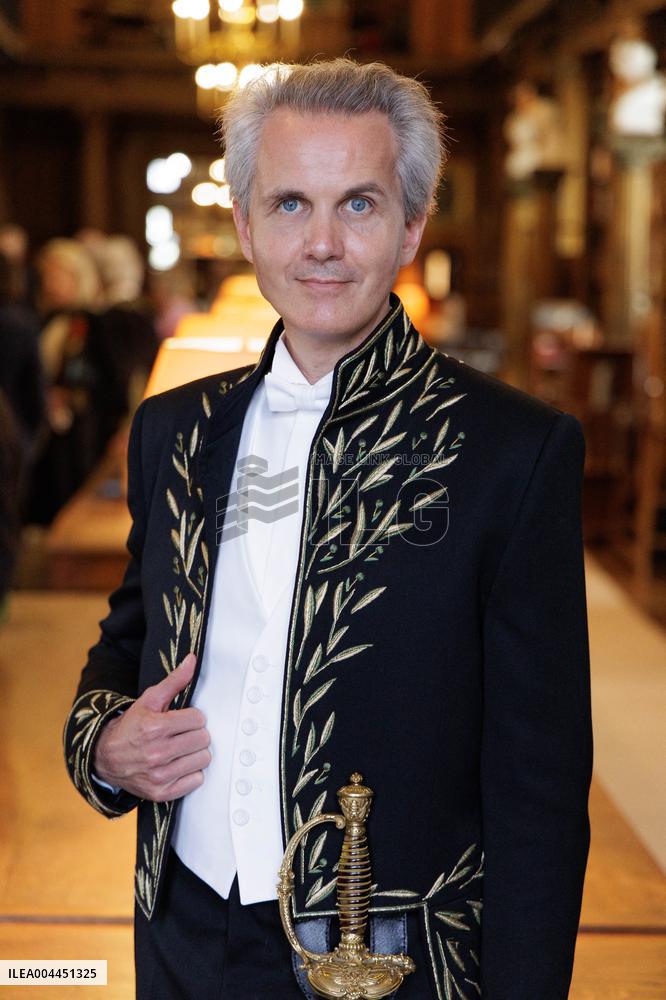 Raphael Gaillard Inducted Into The Academie Francaise - Paris