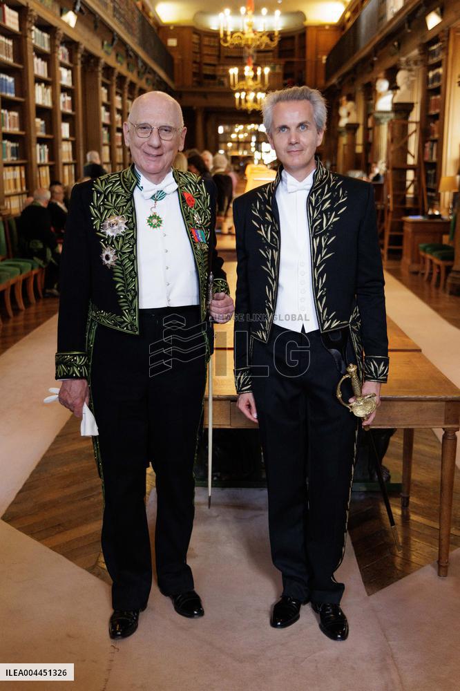 Raphael Gaillard Inducted Into The Academie Francaise - Paris