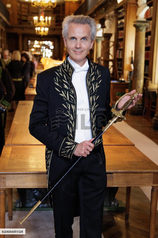 Raphael Gaillard Inducted Into The Academie Francaise - Paris