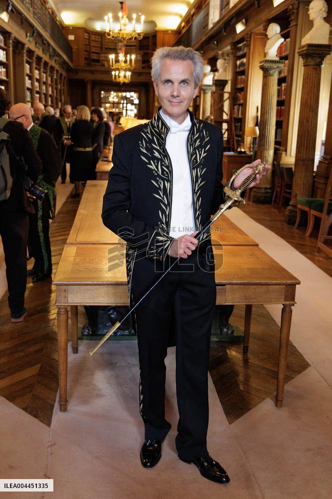 Raphael Gaillard Inducted Into The Academie Francaise - Paris