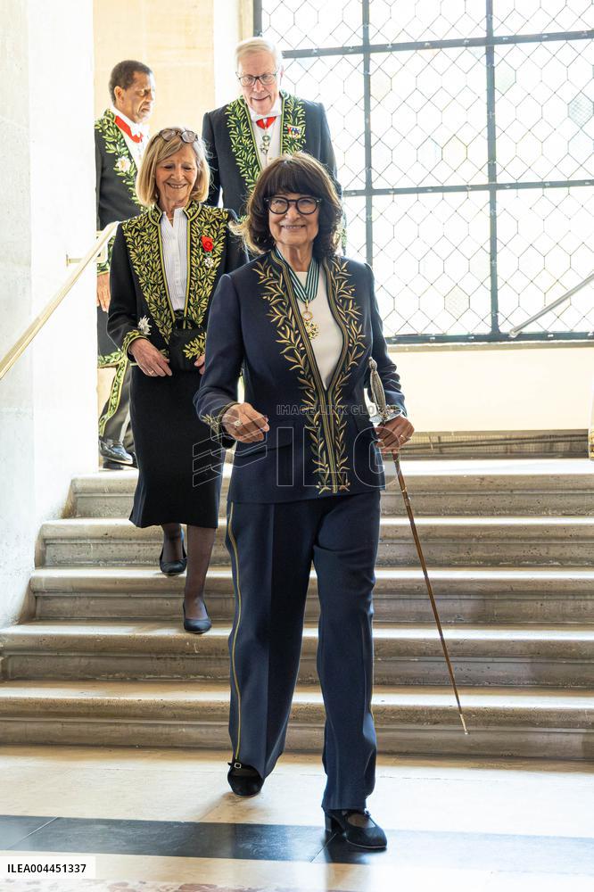 Raphael Gaillard Inducted Into The Academie Francaise - Paris