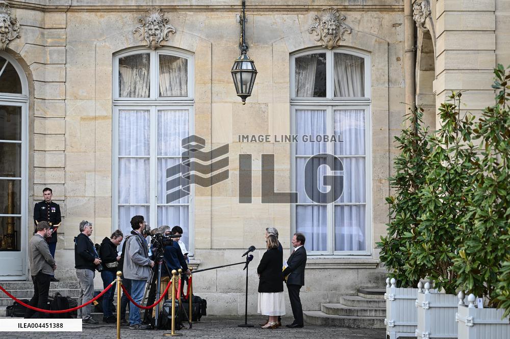 Meetings between PM Francois Bayrou and party leaders in Paris - FA