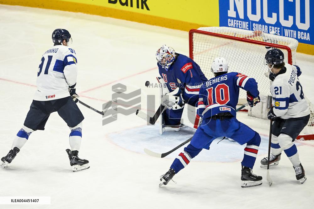 ICE HOCKEY WC USA-FINLAND