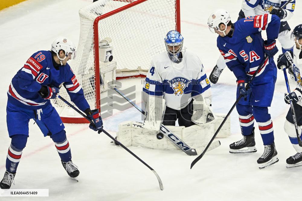 ICE HOCKEY WC USA-FINLAND