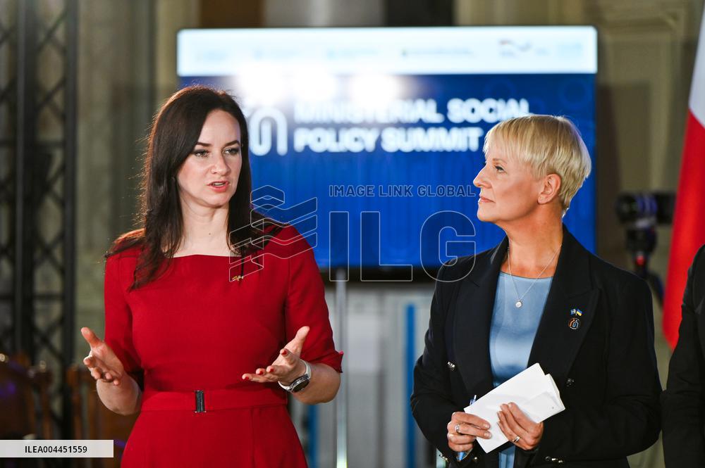 Second Ministerial Social Policy Summit in Lviv