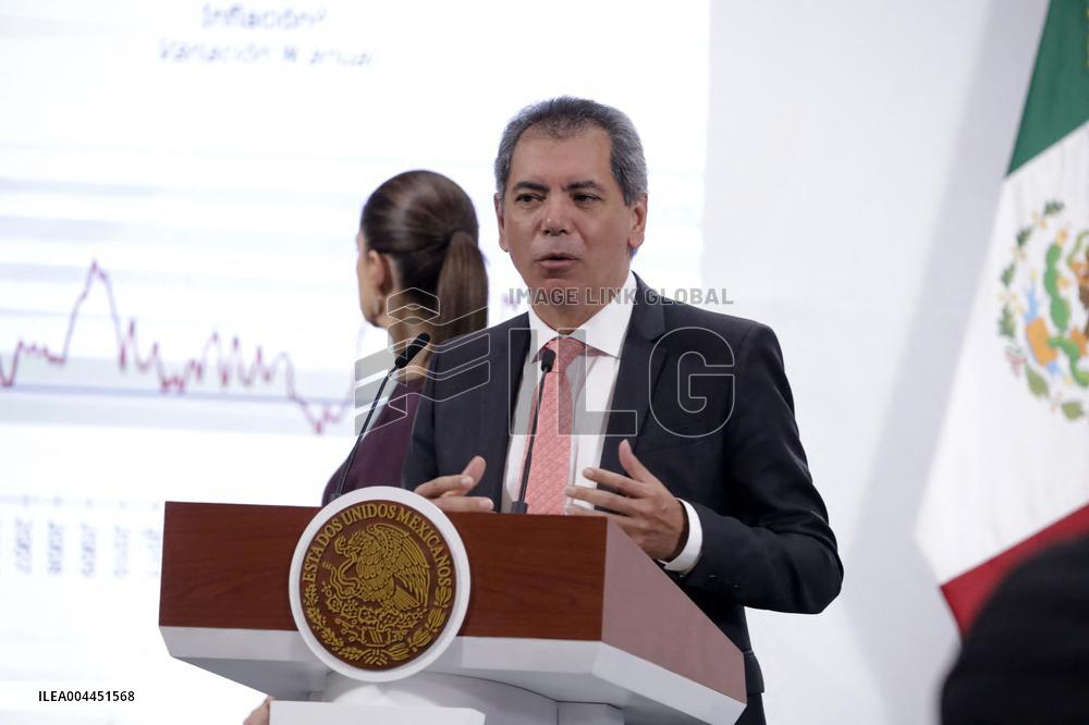 President Claudia Sheinbaum Holds Briefing - Mexico