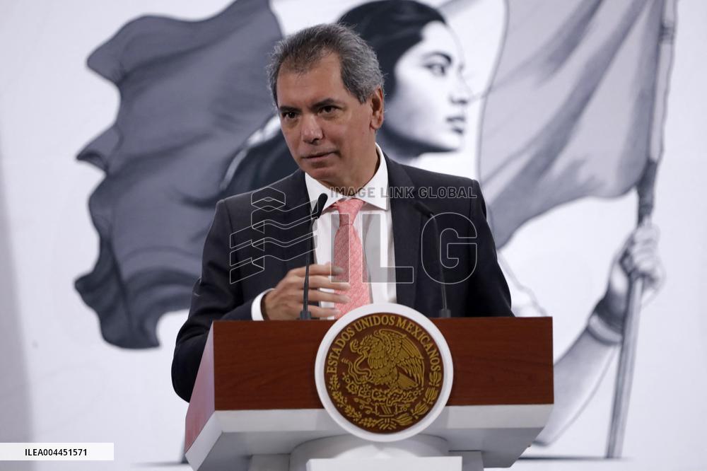 President Claudia Sheinbaum Holds Briefing - Mexico