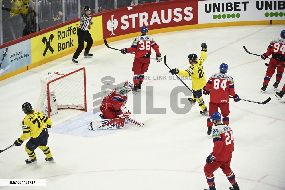 ICE HOCKEY WC SWEDEN- CZECH REPUBLIC