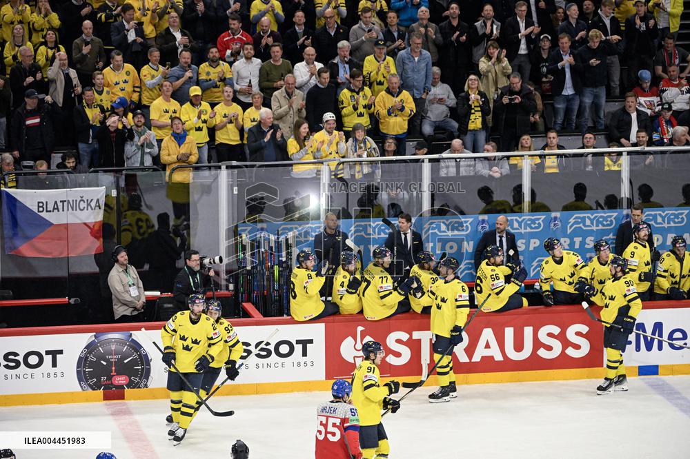 ICE HOCKEY WC SWEDEN- CZECH REPUBLIC