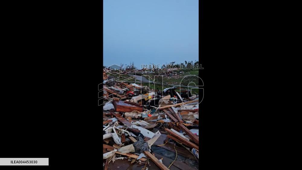 US: Deadly Tornado Leaves Significant Damage in London, Kentucky 2