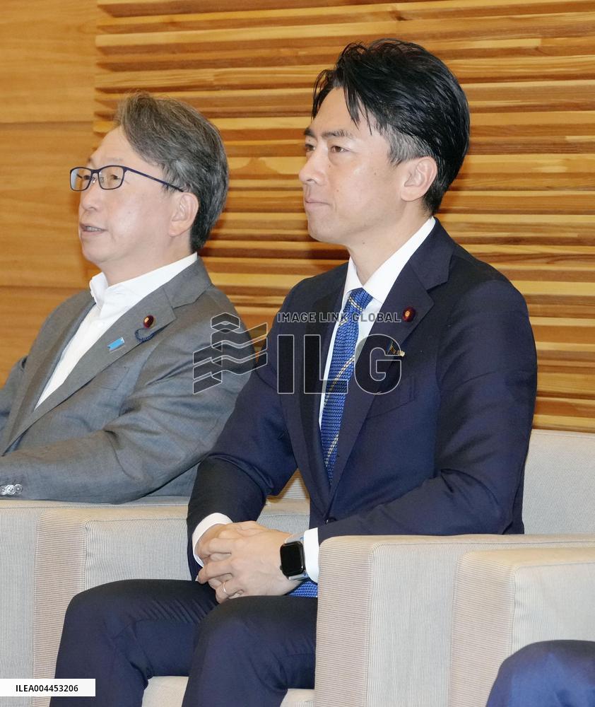 Japan's new farm minister Koizumi