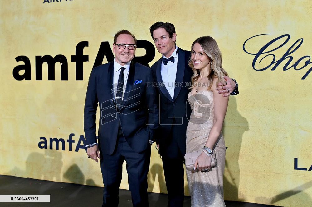 Antibes - Kevin Spacey At amfAR Gala Night