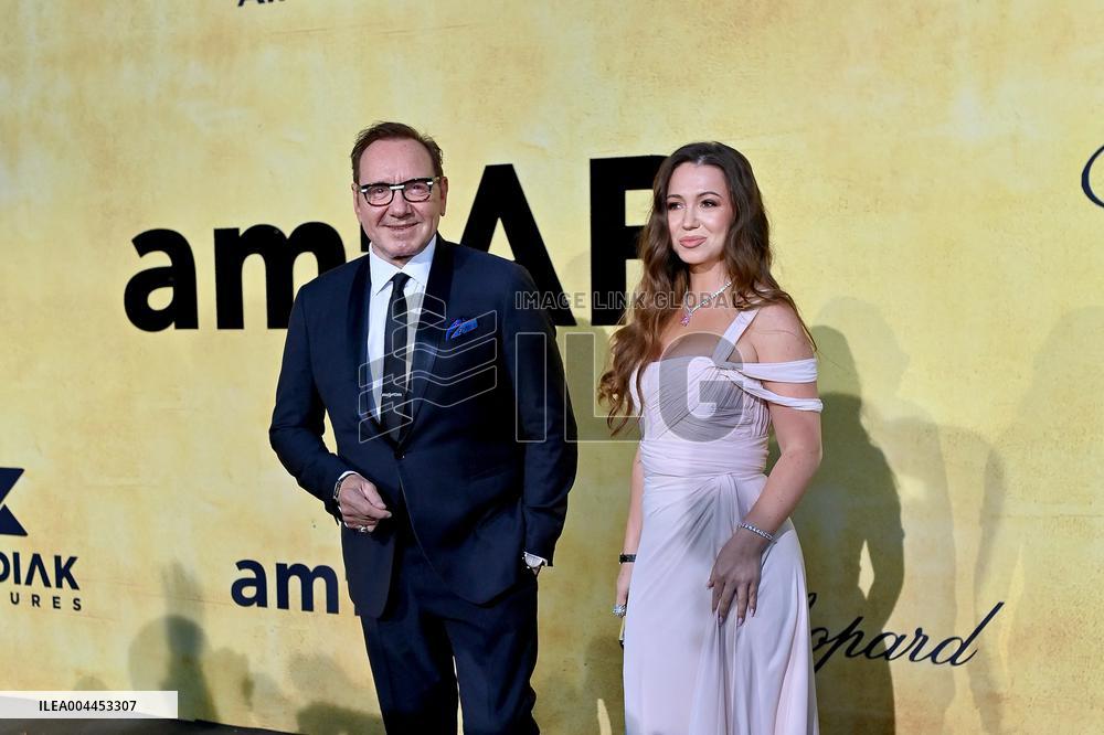 Antibes - Kevin Spacey At amfAR Gala Night