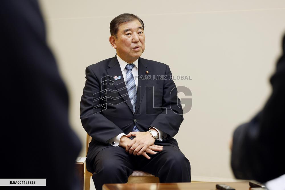 Interview with PM Ishiba