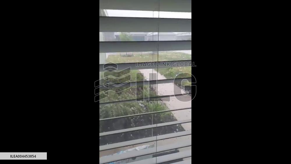 US: Severe Thunderstorm Brings Damaging Hailstorm to Central Texas