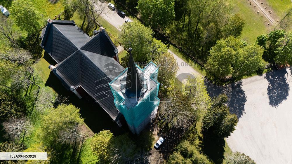 Renovation of Halliste Church Tower