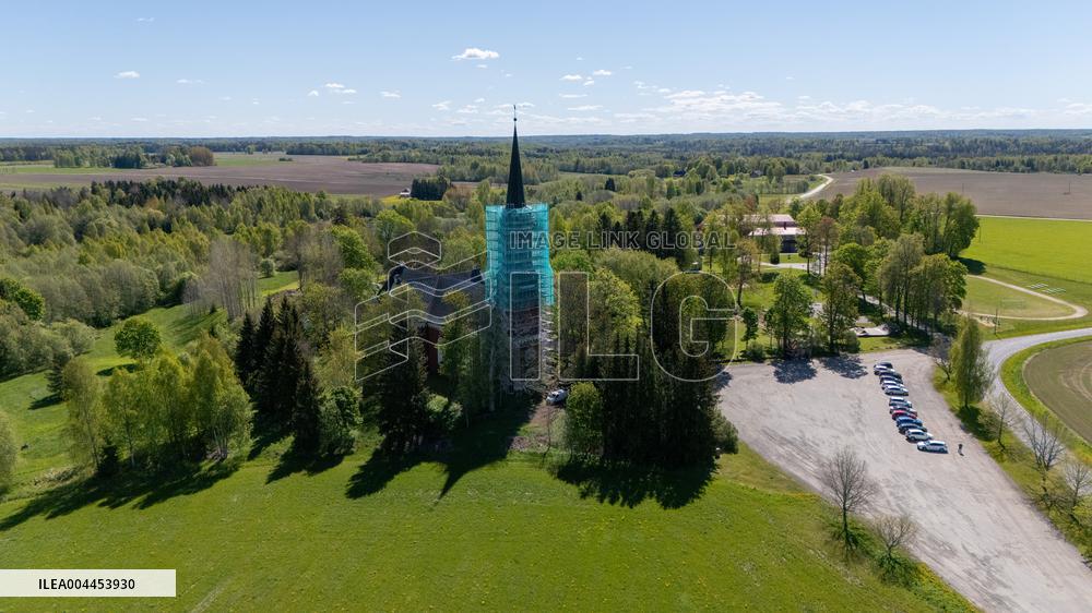 Renovation of Halliste Church Tower