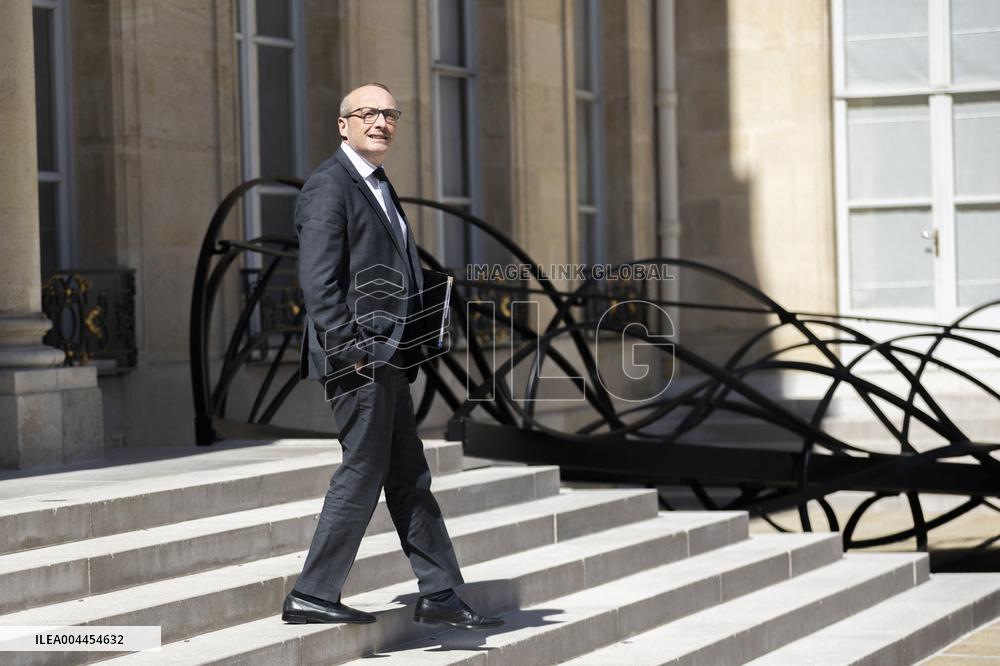 Weekly Cabinet Meeting - Paris