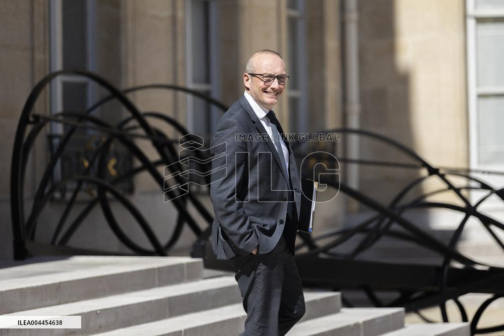 Weekly Cabinet Meeting - Paris