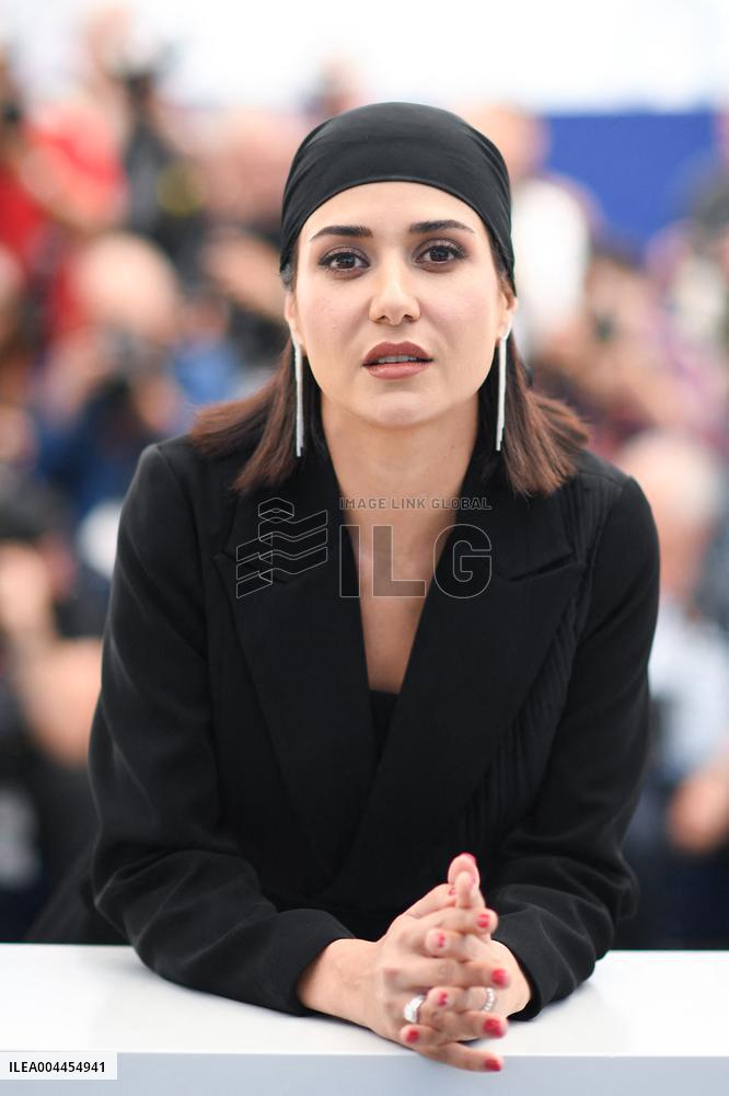 Cannes Woman And Child Photocall AM