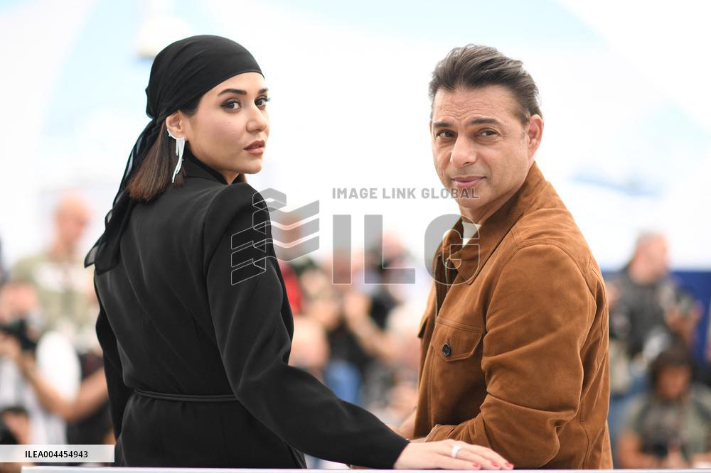 Cannes Woman And Child Photocall AM