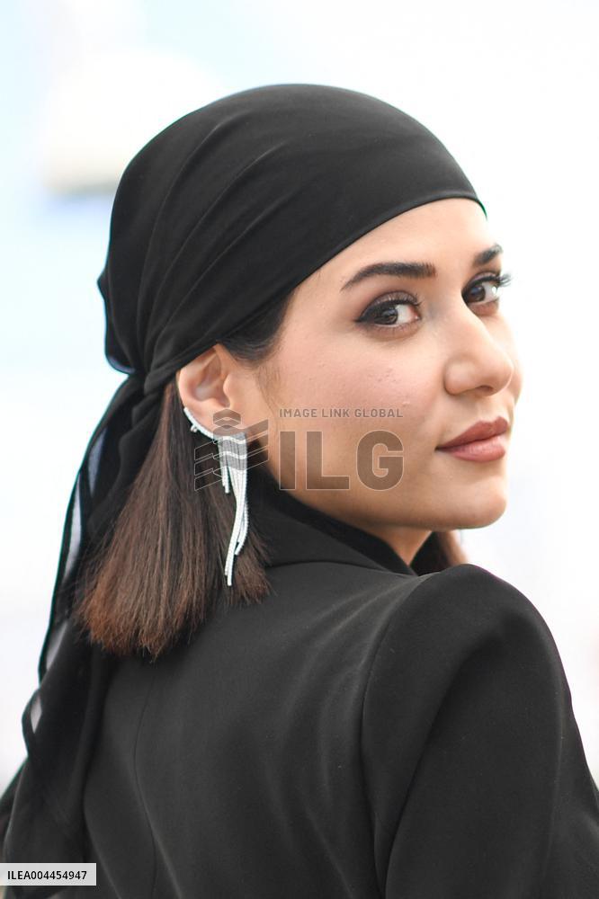 Cannes Woman And Child Photocall AM