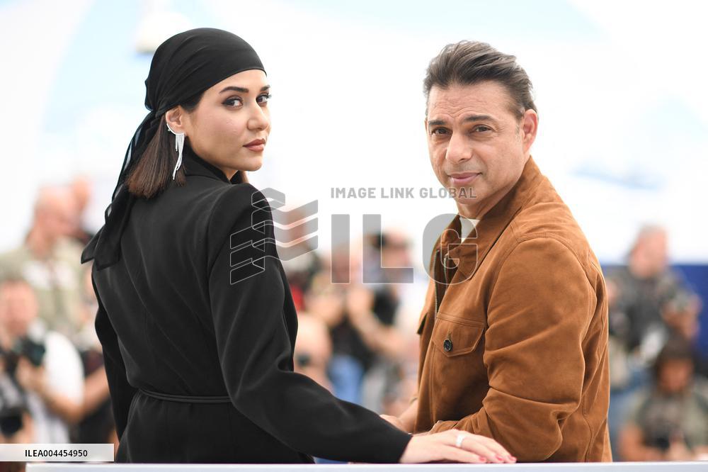 Cannes Woman And Child Photocall AM