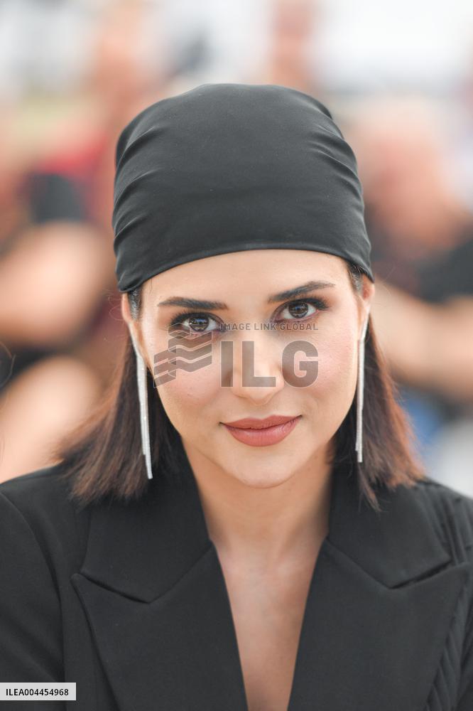 Cannes Woman And Child Photocall AM