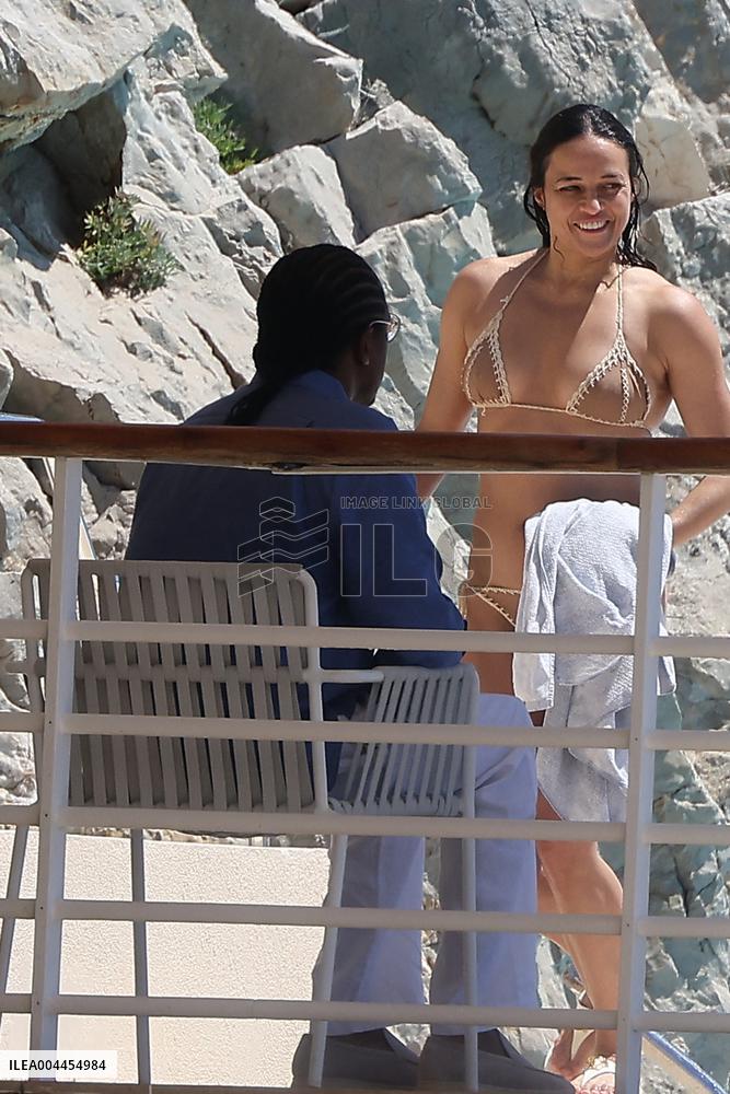 Cannes - Michelle Rodriguez At Eden Roc
