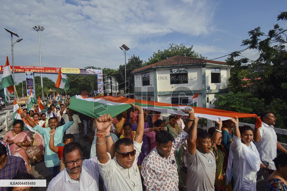 Patriotic Rallys In Support Of Indian Military - India
