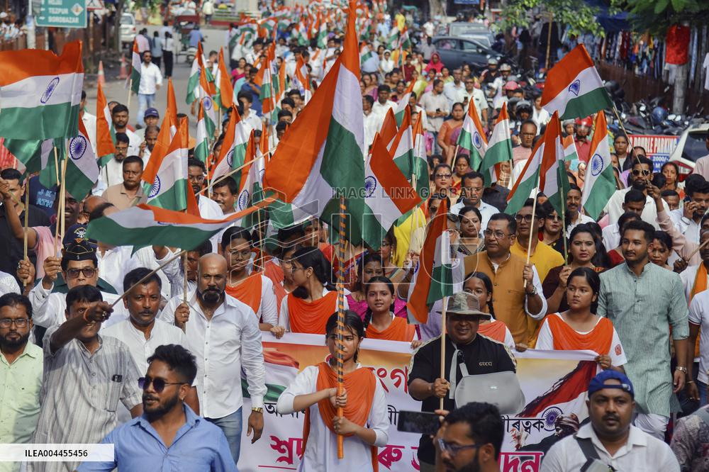 Patriotic Rallys In Support Of Indian Military - India