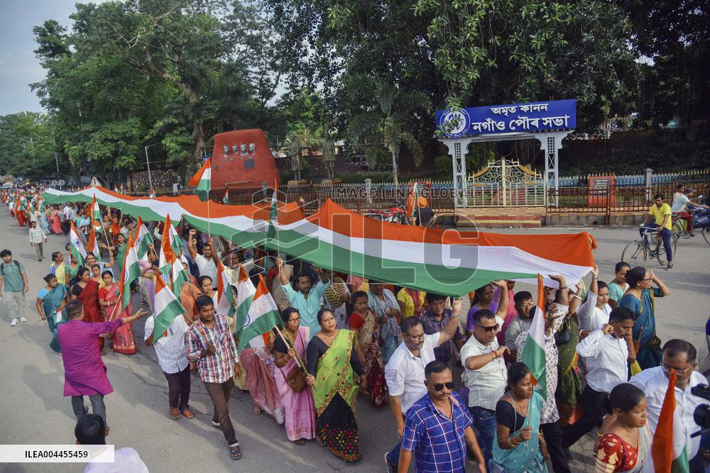 Patriotic Rallys In Support Of Indian Military - India