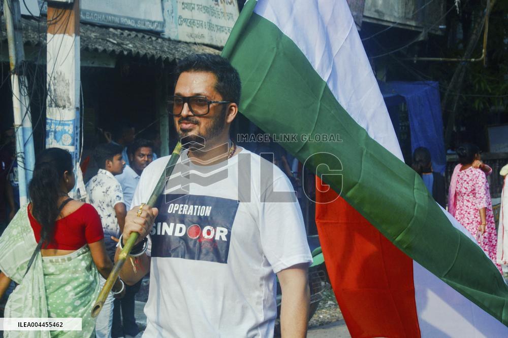 Patriotic Rallys In Support Of Indian Military - India