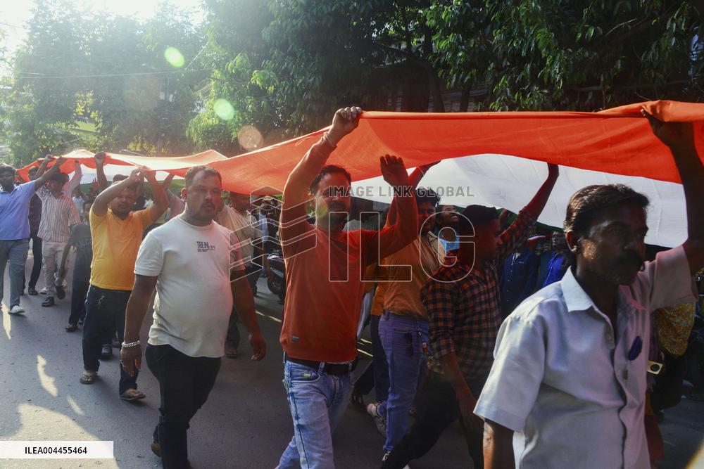 Patriotic Rallys In Support Of Indian Military - India