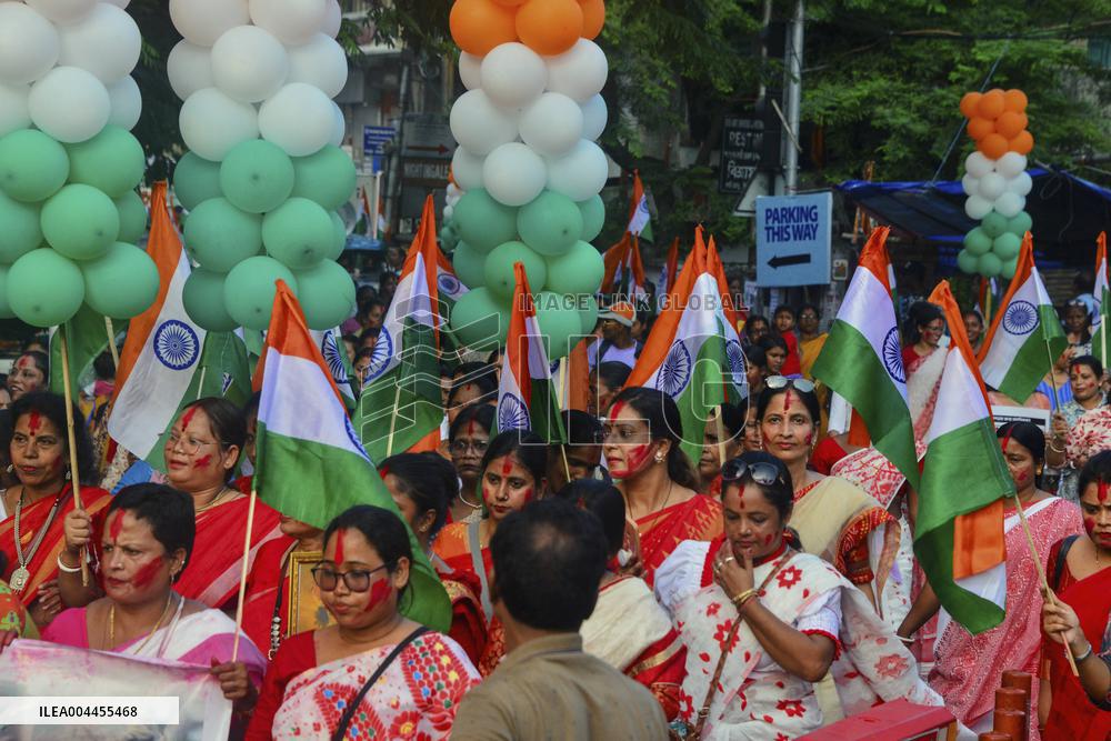 Patriotic Rallys In Support Of Indian Military - India