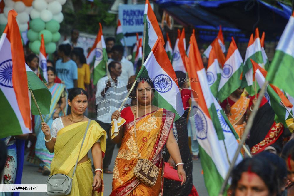 Patriotic Rallys In Support Of Indian Military - India