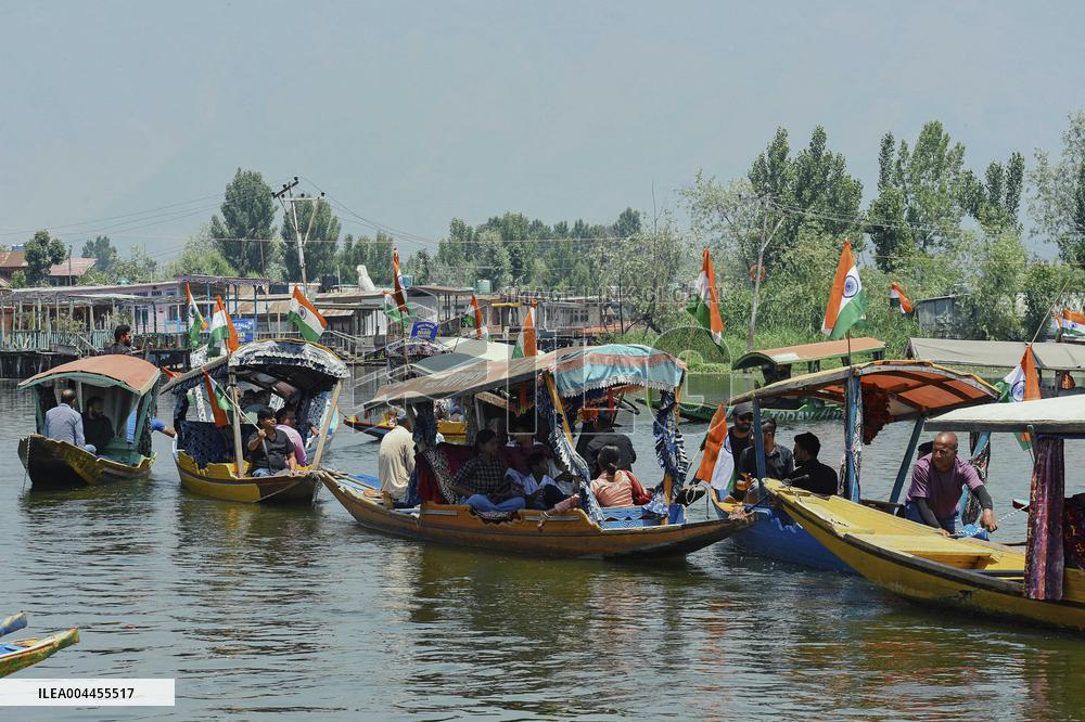 Citizens And Indian Military Celebrate Operation Sindoor - Kashmir