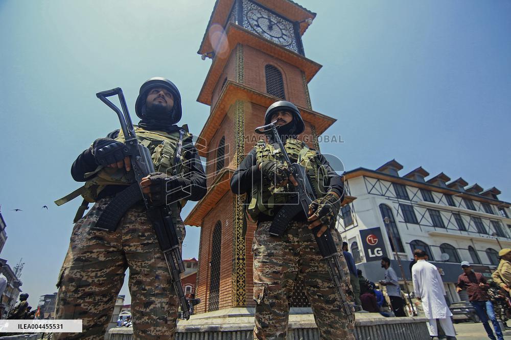 Citizens And Indian Military Celebrate Operation Sindoor - Kashmir