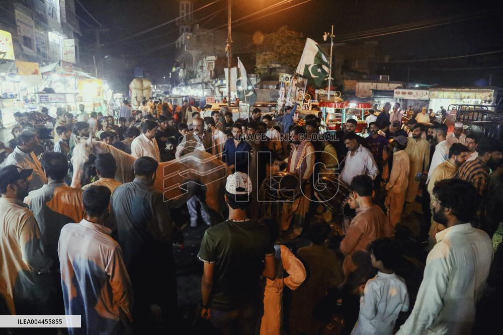 Party Members Gather In Support Of Army - Pakistan