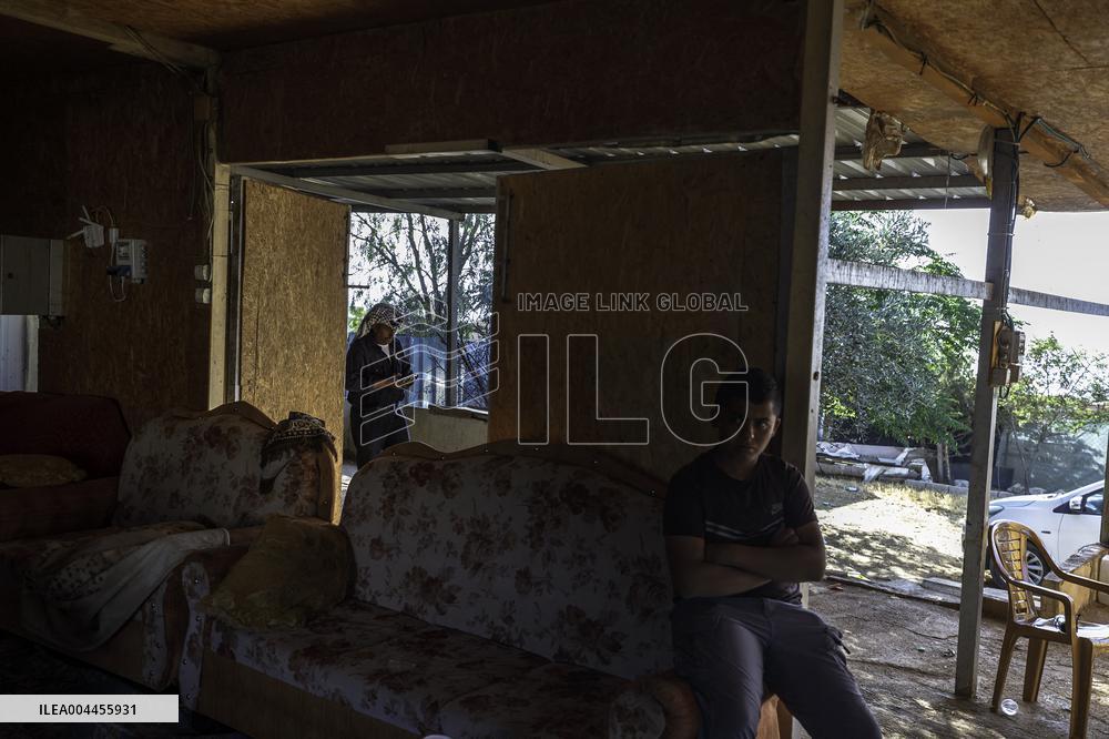 Settlers' Harrasement Forces Palestinians to Leave