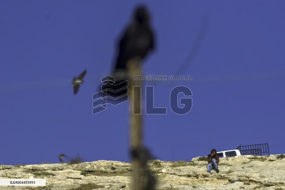 Settlers' Harrasement Forces Palestinians to Leave