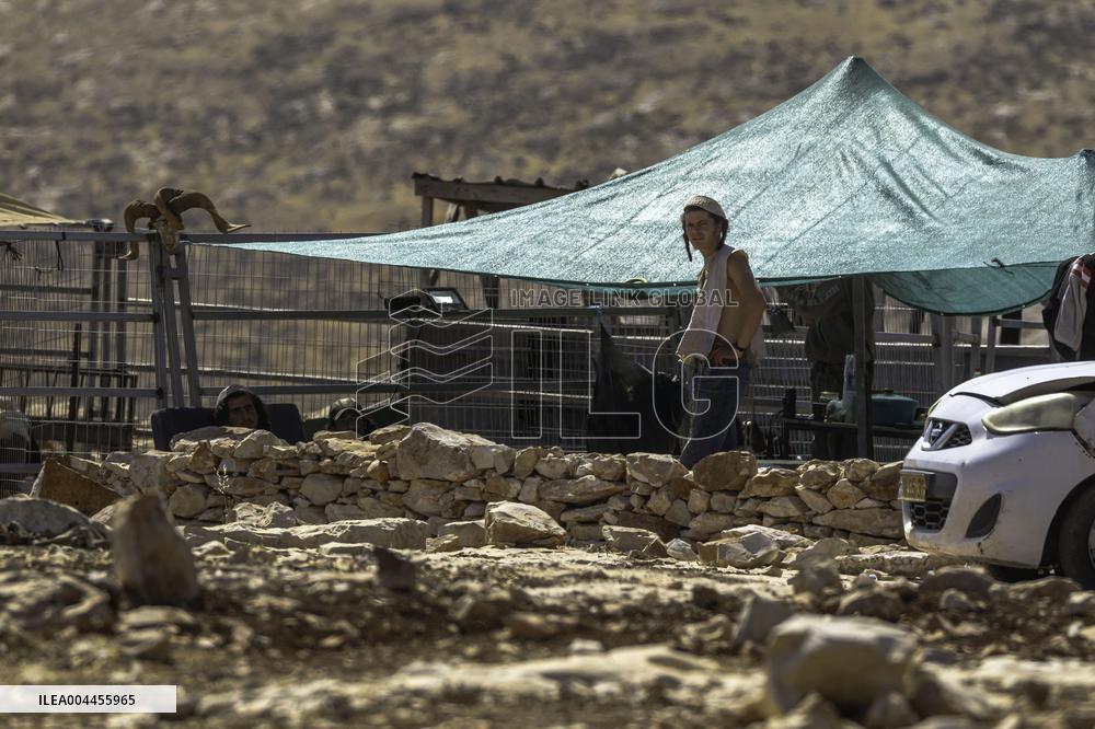 Settlers' Harrasement Forces Palestinians to Leave