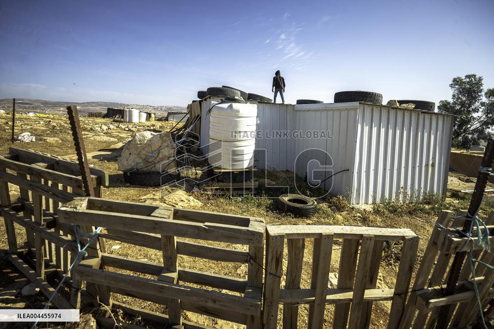 Settlers' Harrasement Forces Palestinians to Leave