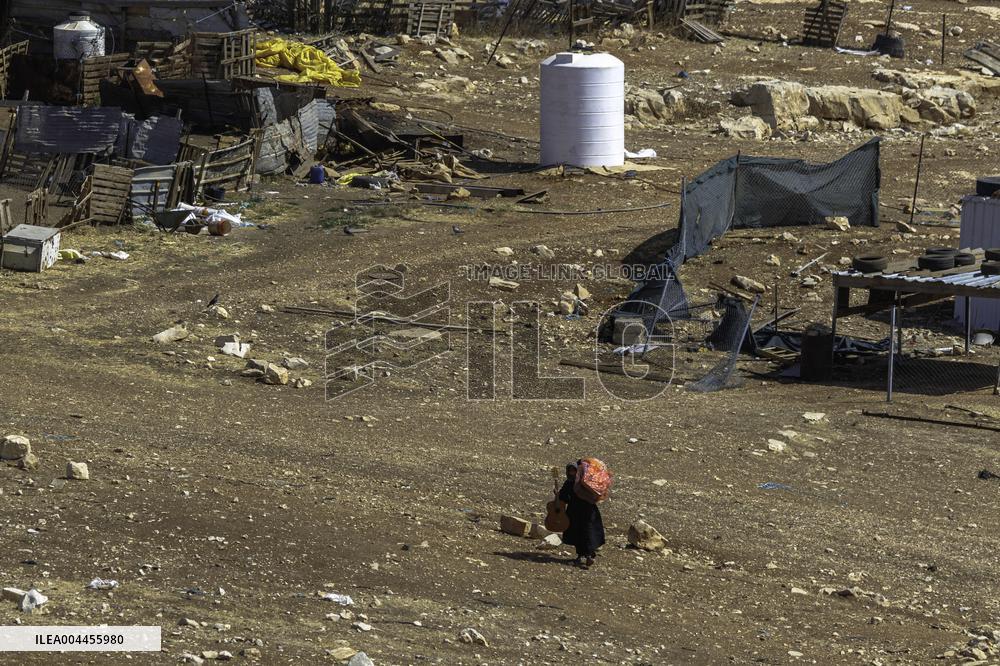 Settlers' Harrasement Forces Palestinians to Leave