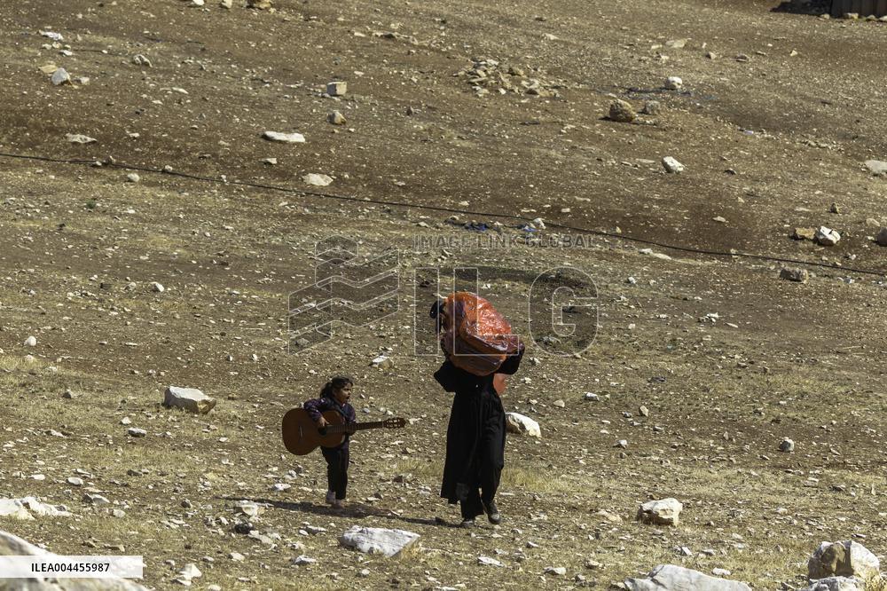 Settlers' Harrasement Forces Palestinians to Leave