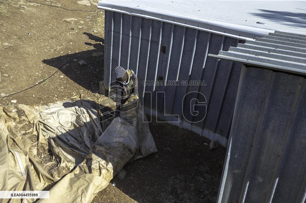 Settlers' Harrasement Forces Palestinians to Leave