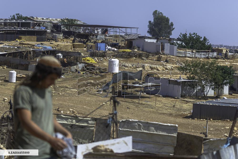 Settlers' Harrasement Forces Palestinians to Leave