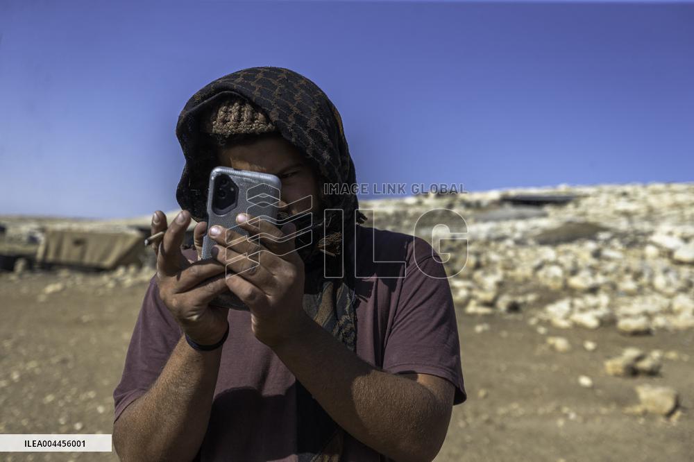 Settlers' Harrasement Forces Palestinians to Leave